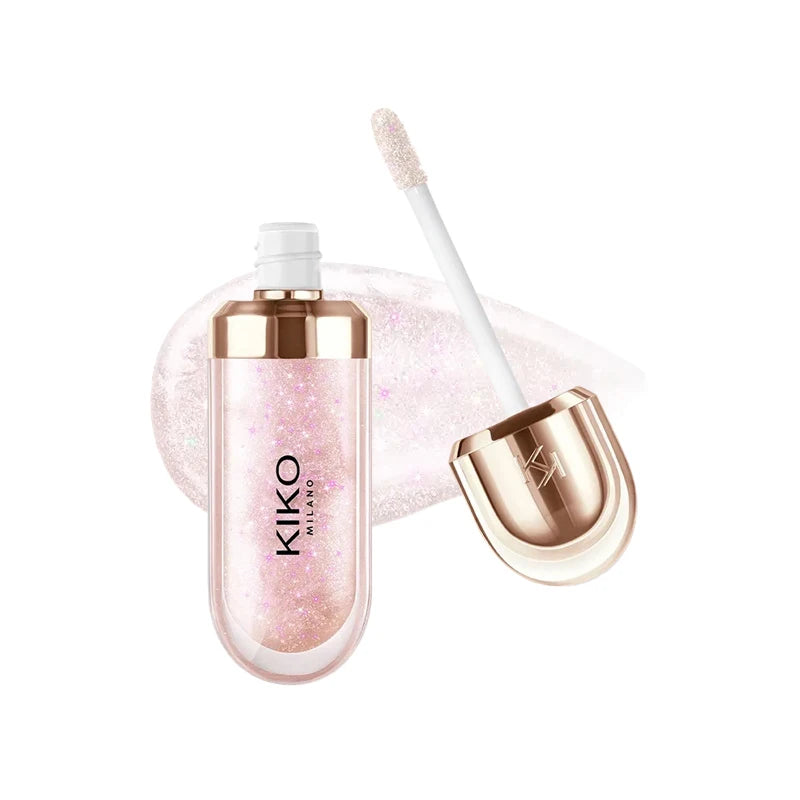 KIKO Lip Glaze - Long-Lasting Hydrating Mirror Lip Gloss
