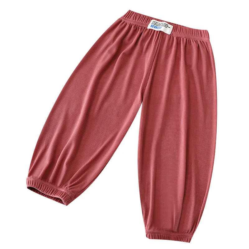 Kids Pants Summer Mosquito Proof Pants Girls Trousers Baby Clothing Casual Pants Boys Pajamas Pants