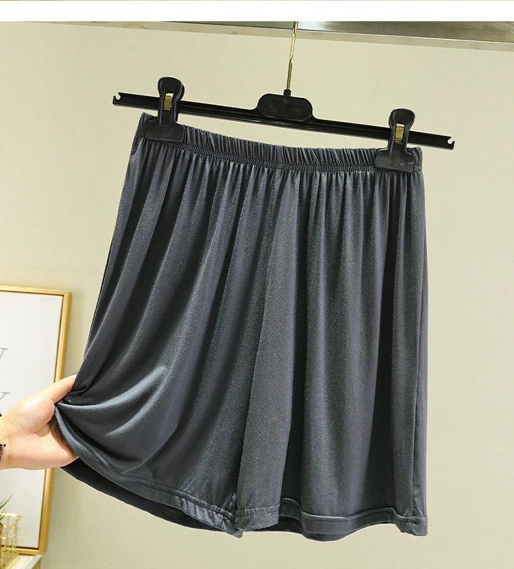 July Deer Women's High Waist Modal Wide Leg Casual Pants