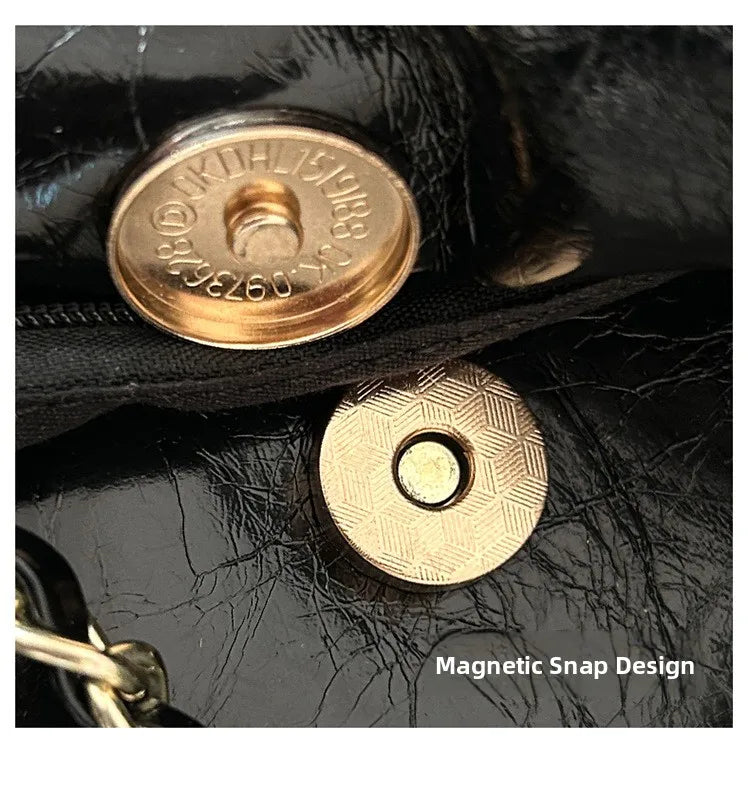 Elegant Korean Minimalist Bucket Bag Shoulder Crossbody Underarm Bag Design Sensation Luxury Fashion City Simple Style PU Mat...
