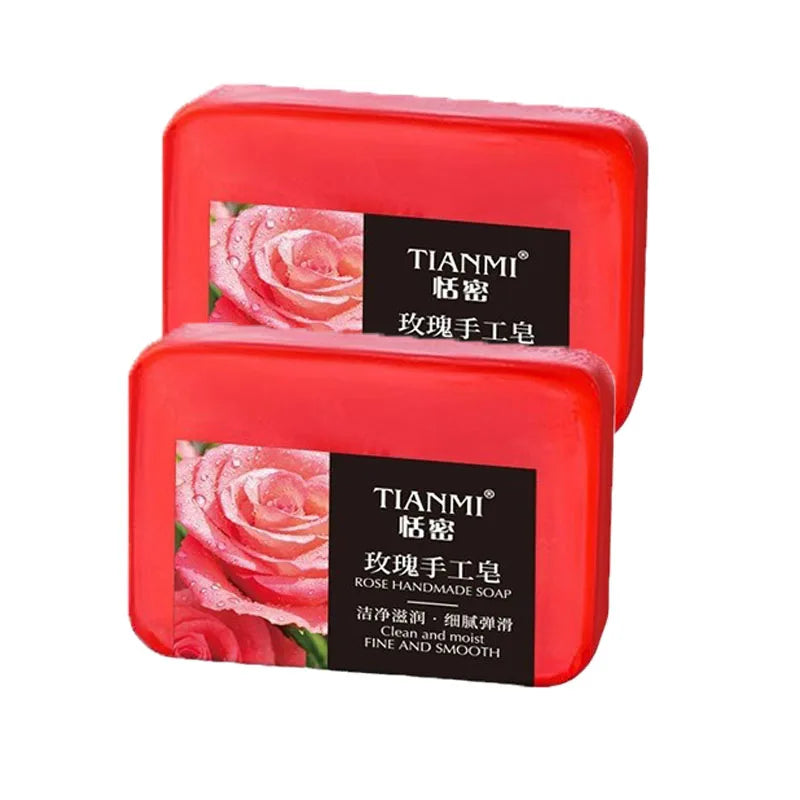 Rose Essential Oil Soap for Face and Body - Moisturizing