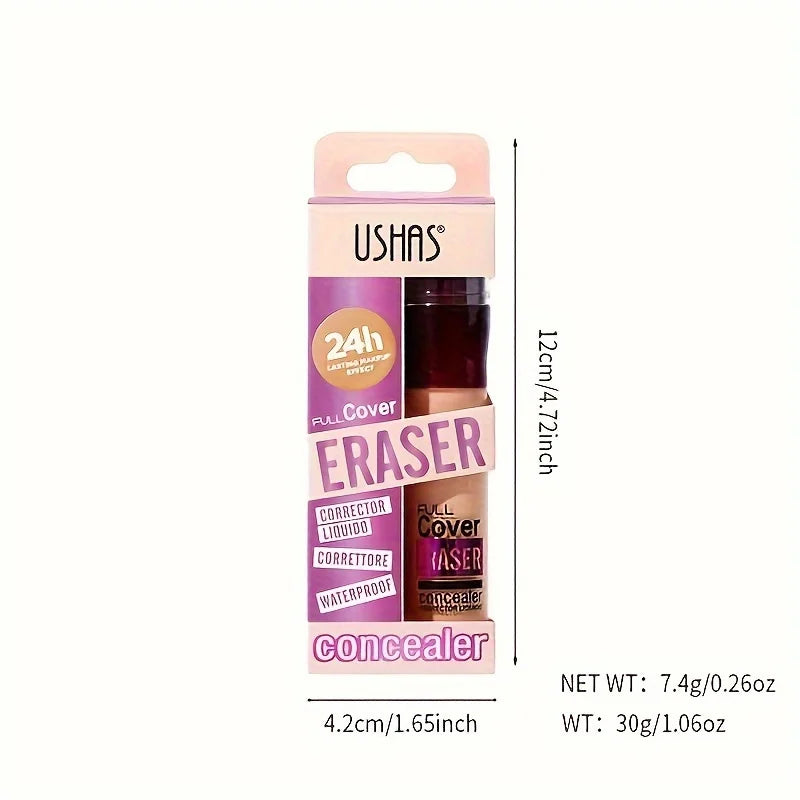 New Sponge Head Concealer For Dark Circles Freckles Acne Pigmentation And Blemishes Long Lasting Moisturizing Liquid Foundation
