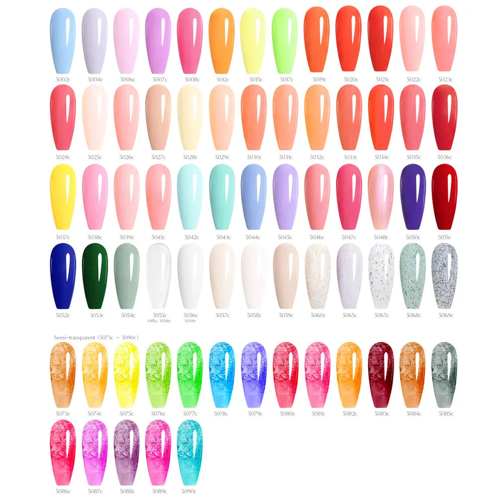 Venalisa 10ml Nail Gel Polish - HEMA/TPO Free Soak-Off UV LED Gel