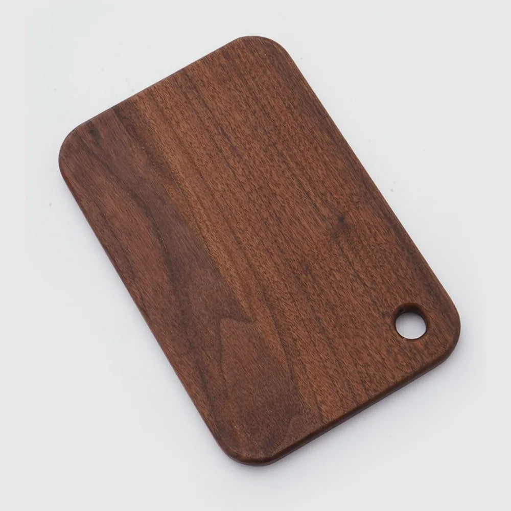 Wooden Outdoor Cutting Boards Double-sided Portable Fruit Cutting Board Walnut Camping Kitchenware For 800/1000ml Lunch Box
