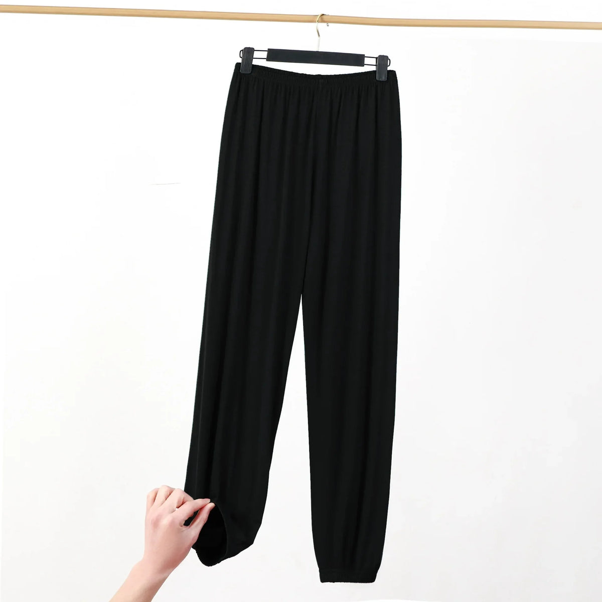 Women's Plus Size Modal Sleepwear Pants - Casual Loose Fit Trousers