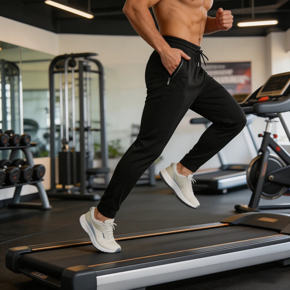 Men's Casual Pants Straight Slim Fit Elastic Waist Jogger Korean Classic Blue Black Gray Male Brand Trousers Plus Size 4XL 5XL