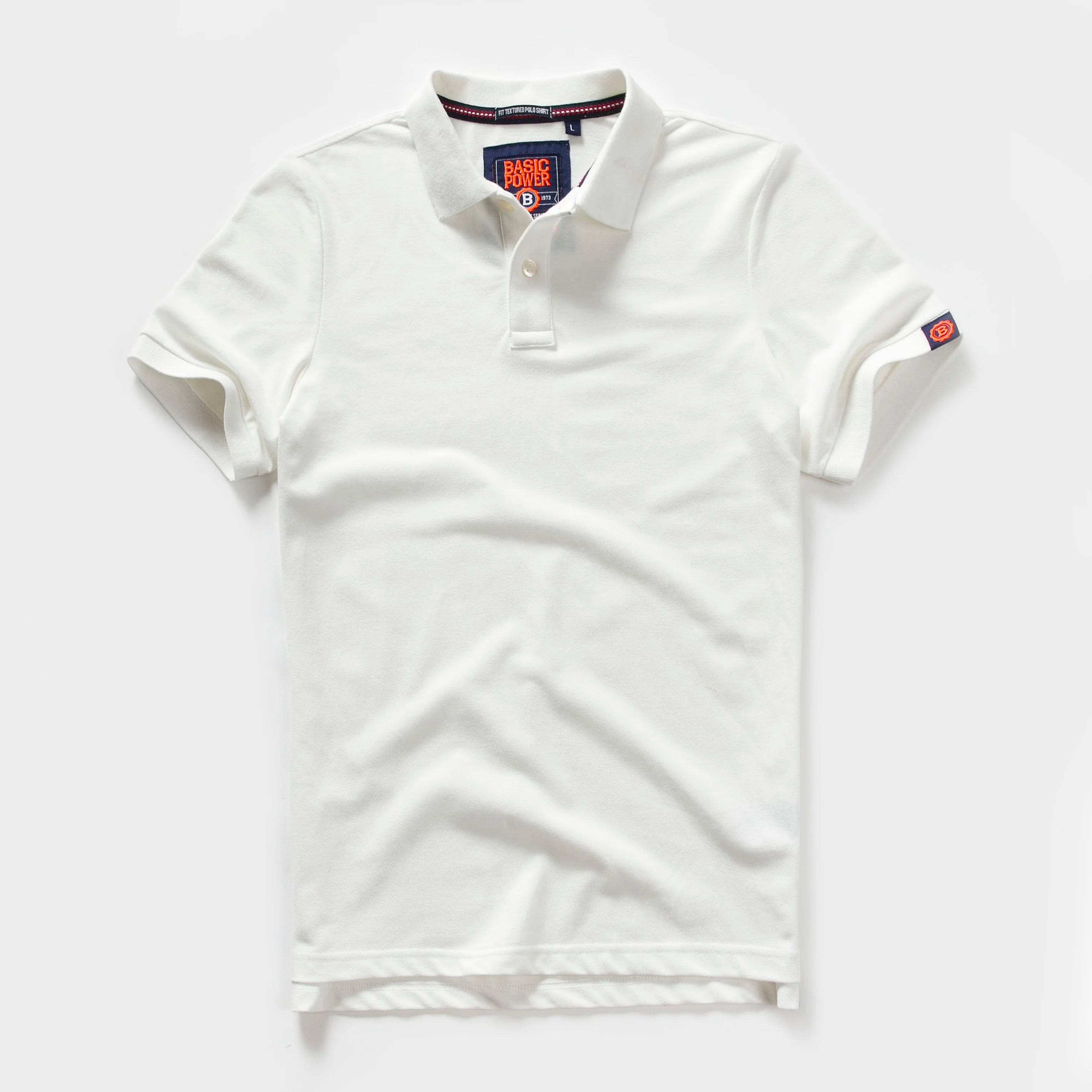 Summer Mens Polo Shirts Cotton Shirts Short Sleeve Letter Embroidered Emblem Shirt For Male Size M-3Xl Bp6900
