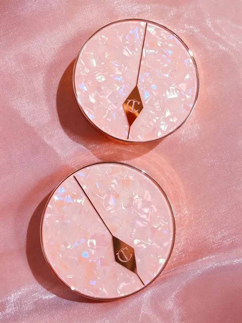 Charlotte Tilbury PILLOW TALK Series Soft Heart Double Color Powder Blusher Color Plate Hot Color Code First Love Sex on Fire