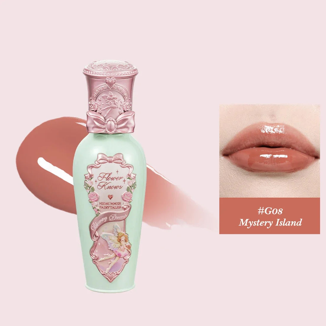Flower Knows Lip Gloss - Vegan Hydrating Tinted Lip Oil