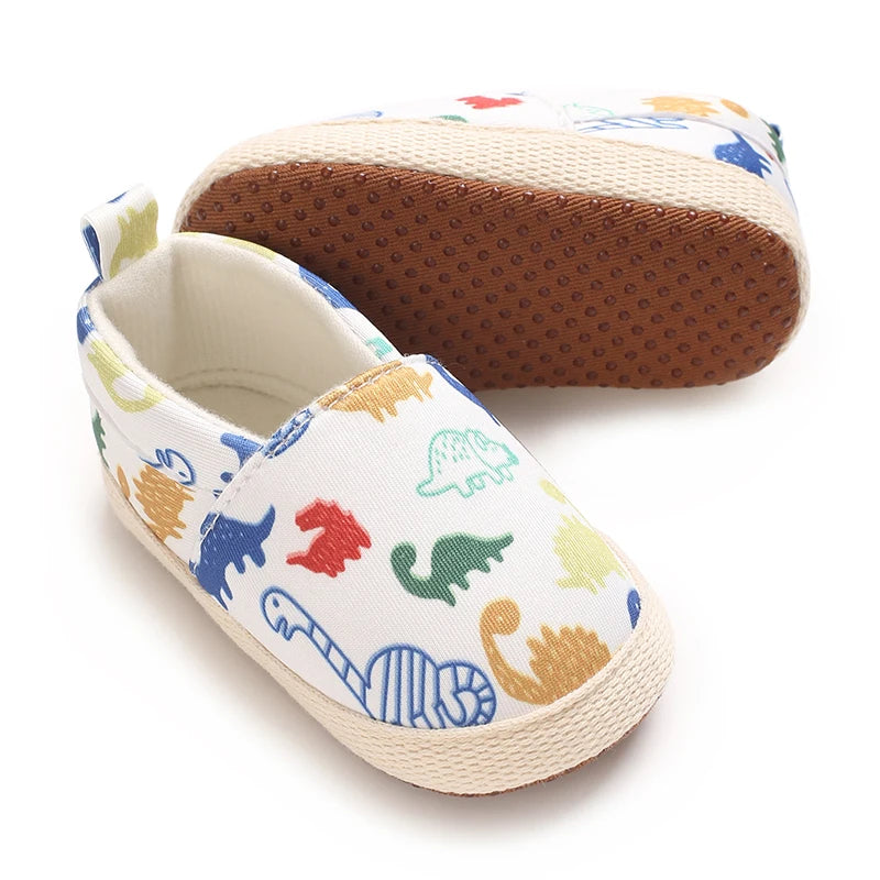 Little Star Baptismal Baby Casual Flat Shoes Spring Autumn Soft Walking Shoes For Infant Toddler 0-18 Months