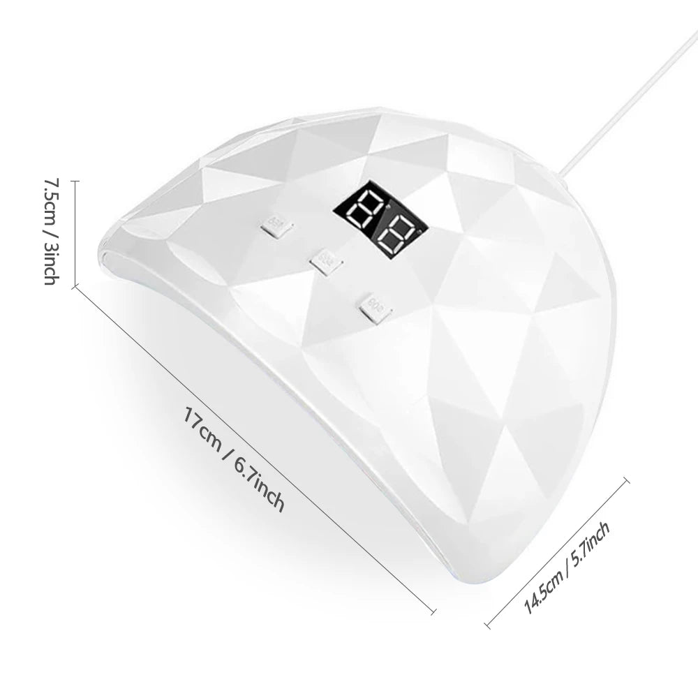 LINMANDA Nail Lamp 88W 18LED Uv Light for Nails Curing Lamp 3 Timer Setting Nail Dryer Gel Polish Light With Automatic Sensor