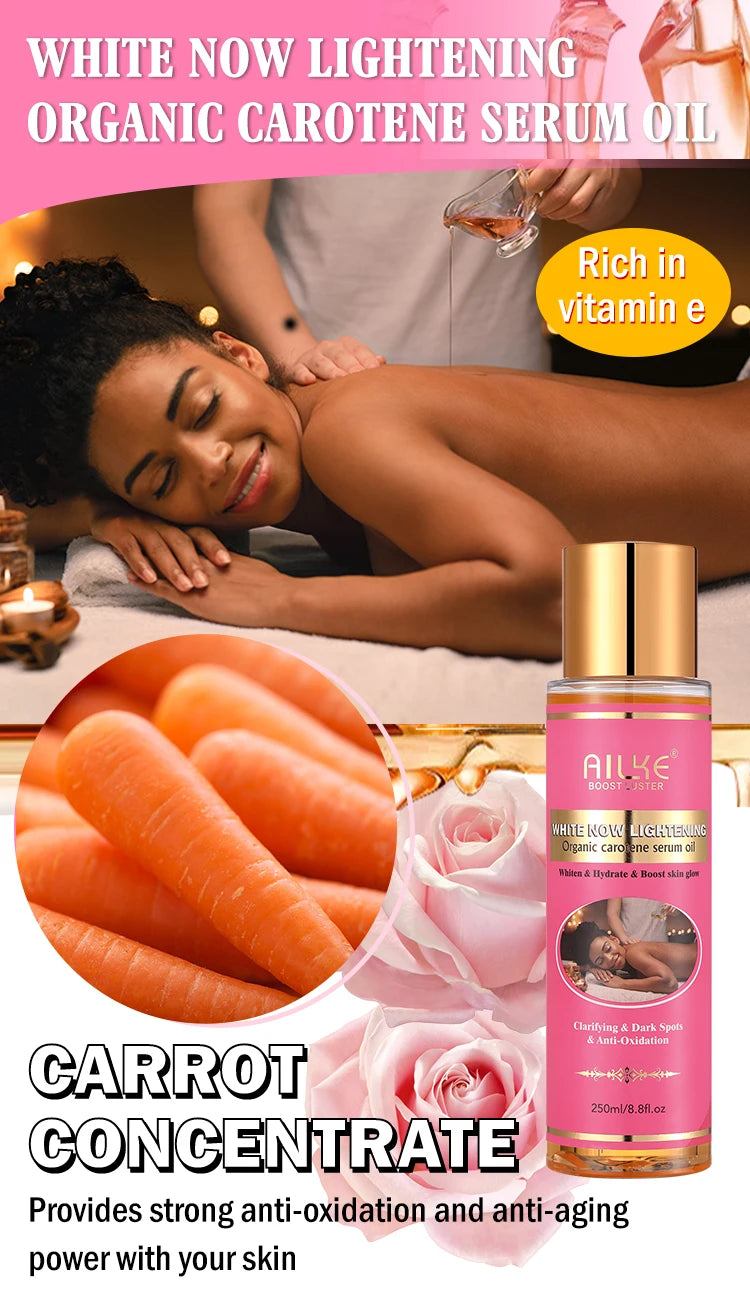 AILKE Natural Skin Brightening Set for All Skin Types, Cleaning, Dark Spots and Acne Removal, Boost Radiance, Organic, Vegan