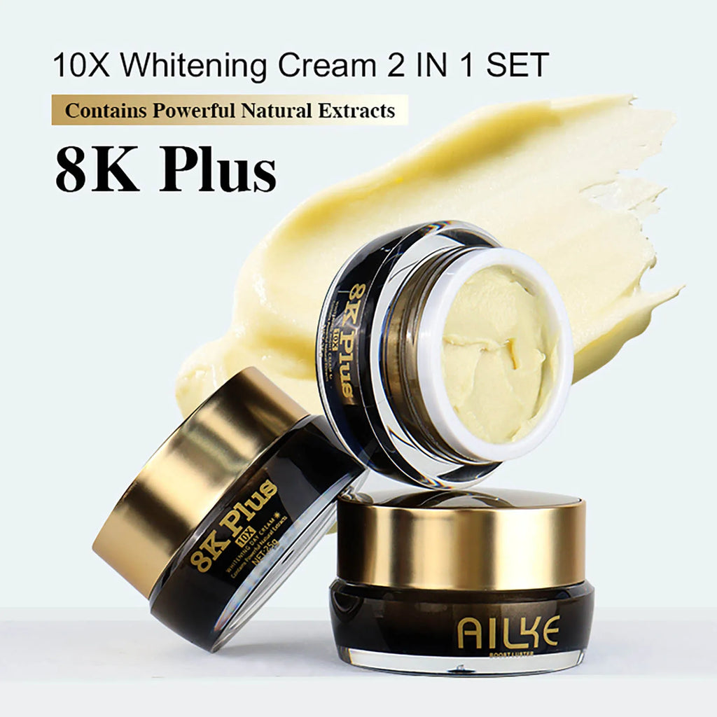 AILKE Whitening Facial Skincare For Women, With Niacinamide, Kojic Acid, Reduce Dark Spots, Hyperpigmentation, Uneven Skin Tone