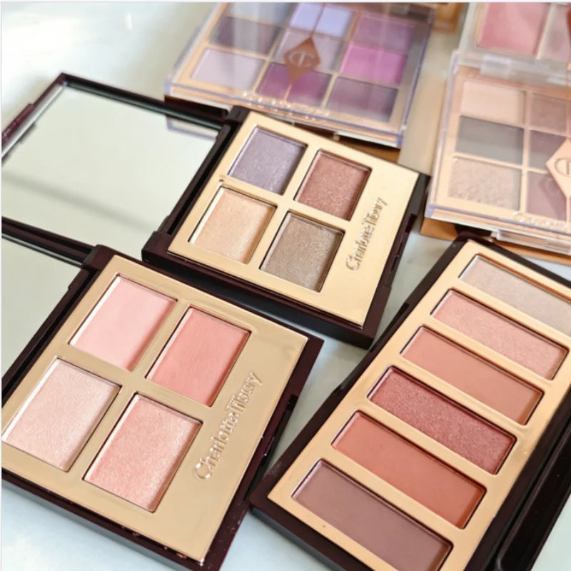 fashion Easy Apply Blusher Lasting Brighten Charlotte Makeup Tilbury 4/6/9 Colors Eye Shadow Disc Waterproof Eye Shadow Palette