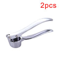 Stainless Steel Garlic Press Crusher Mincer Kitchen Garlic Smasher Squeezer Manual Press Grinding Tool Kitchen Accessories New