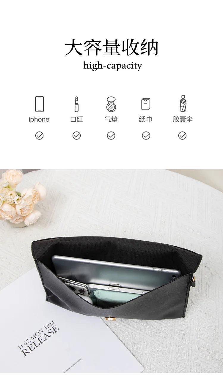Fashion High-end Women Envelope Bag Luxury Clutch Purse Early Spring New Style All-match Small Bag