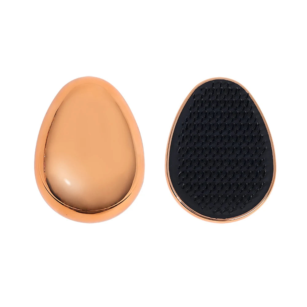 Electroplating Magic Hairbrush Detangling Anti-Static  Scalp Massage Comb Portable Exfoliating Hairdressing Styling Tools