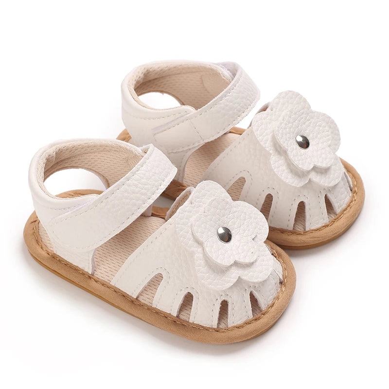 Summer fashion new sandals for babies, comfortable and breathable walking shoes suitable for 0-18 months old