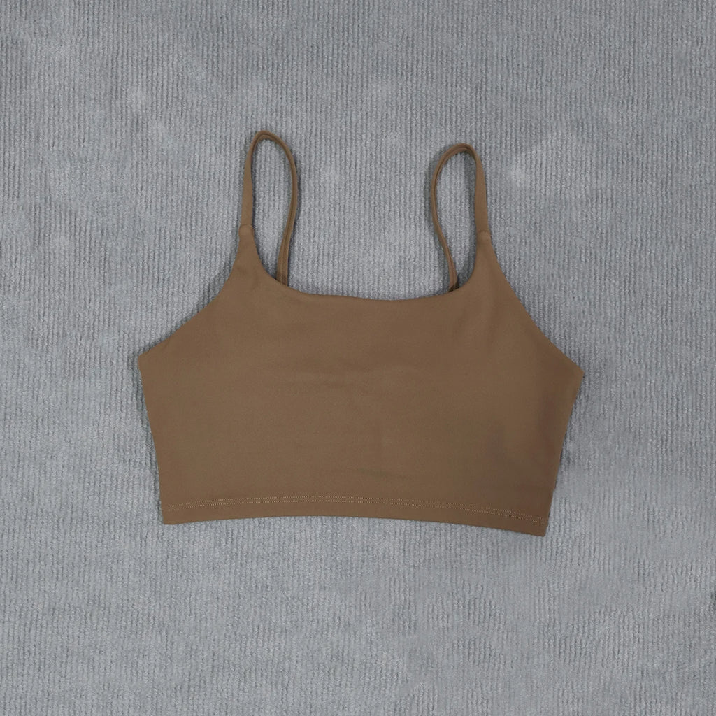 Ctenkevet Women's Push-Up Gym Workout Yoga Bra Female Backless Shockproof Fitness Crop Top Sports Underwear Woman