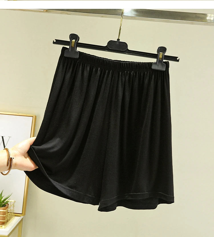 July Deer Women's High Waist Modal Wide Leg Casual Pants