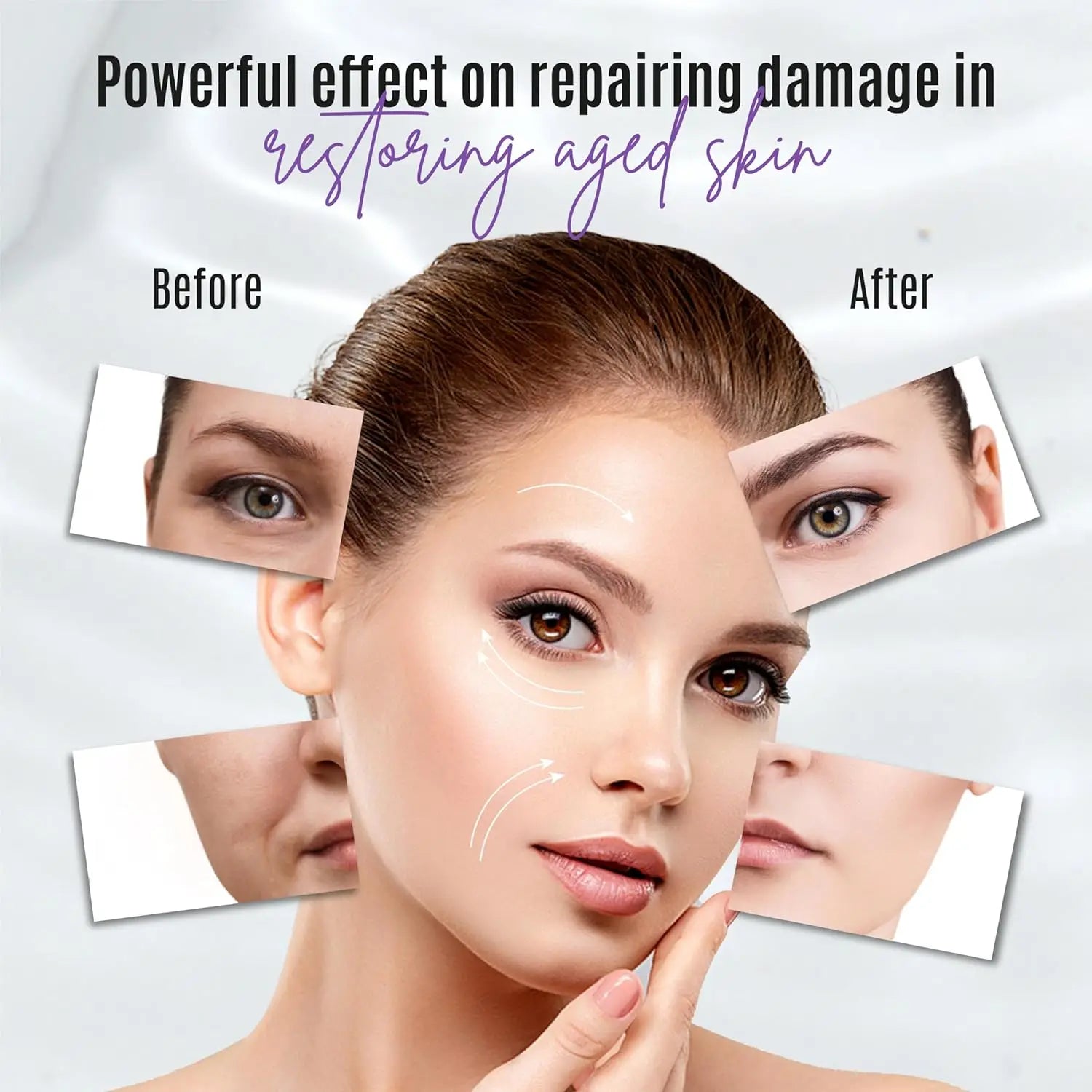 Polypeptide Tightening Anti-Wrinkle Cream Smoother Looking Skin Ageless Firm and Smooth Cream Deep Wrinkle Repair Night Cream