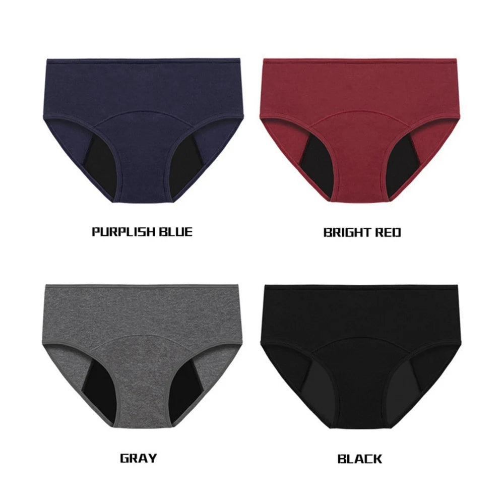 Very Abundant Menstrual Panties Woman Breathable Women'S'S Cotton Briefs Low Waist Physiological Period Underwear For Women'S
