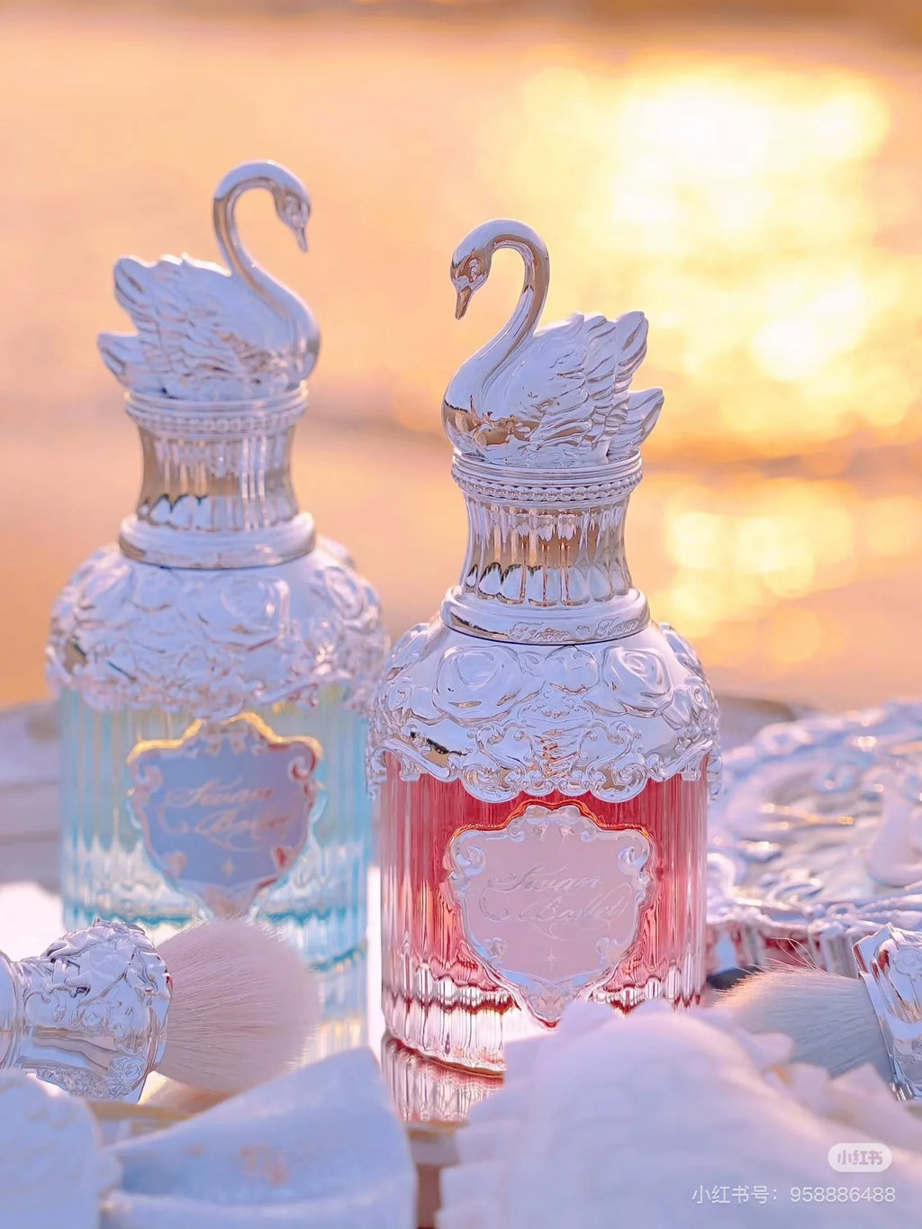 The Flower Knows the Mermaid Series Perfume Fresh Refreshing Fruity Aroma Tea Fragrance Long-lasting Fragrance Perfume Spray