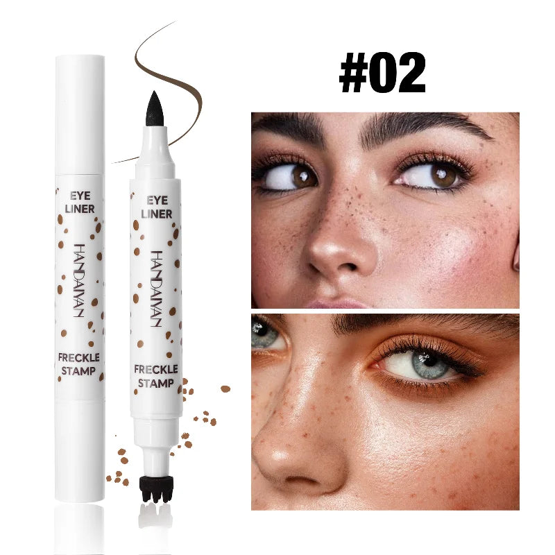 Fake Freckles Pen Waterproof Natural Look For All Skin Tones Lifelike Dot Spot Cosmetic Tool