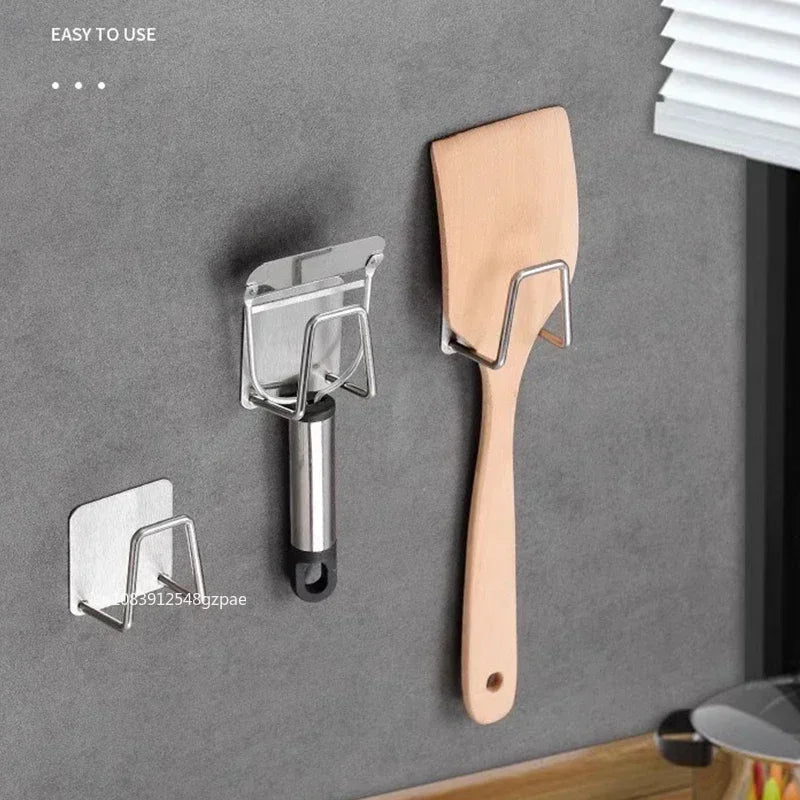 Soporte de esponjas de cocina, estante de acero inoxidable para fregadero, soportes adhesivos, escurridor, ganchos de pared, organizador de almacenamiento de accesorios