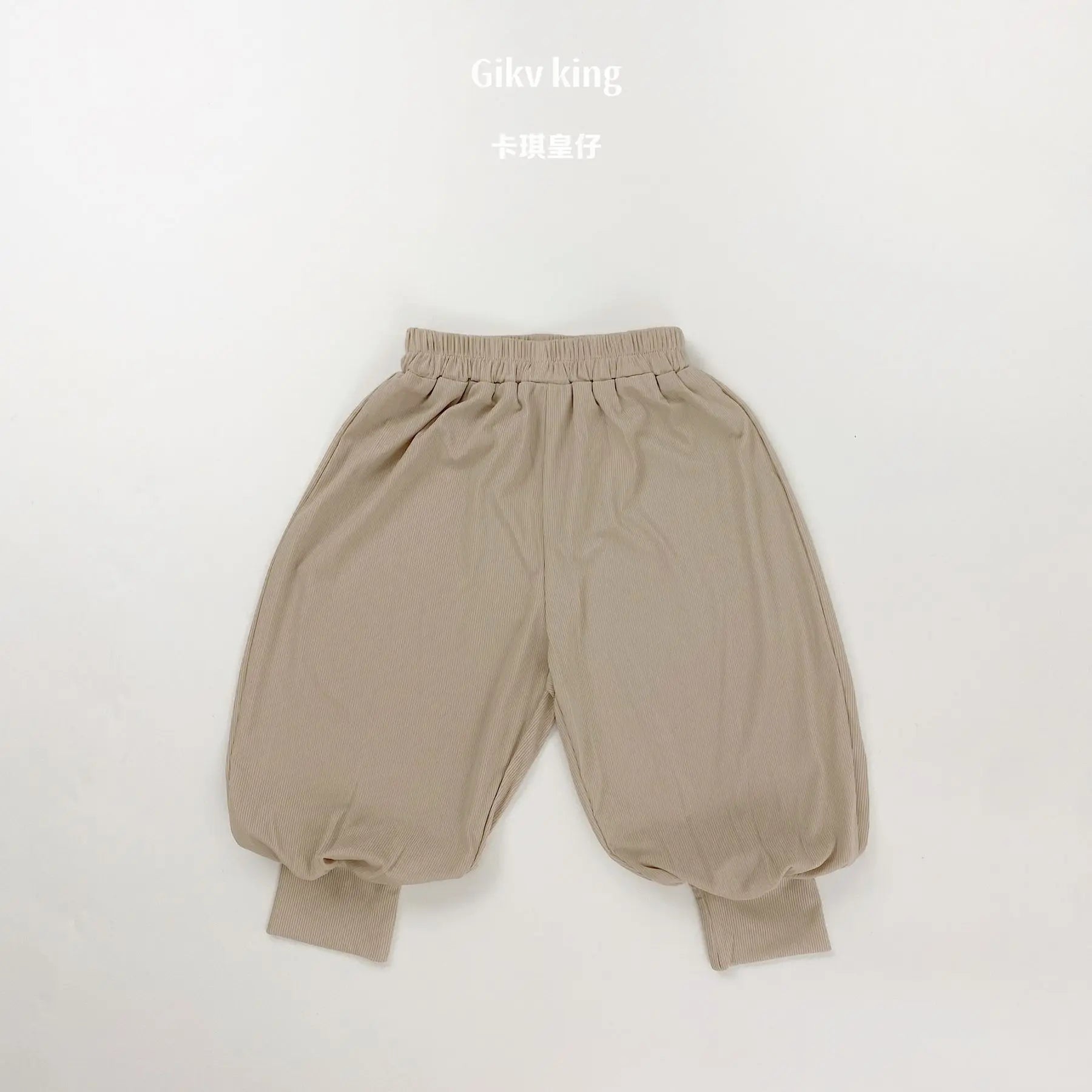 2026 Summer New Children Casual Pants Solid Toddler Girls Thin Lantern Trousers Boys Mosquito Proof Pants Cotton Kids Clothes