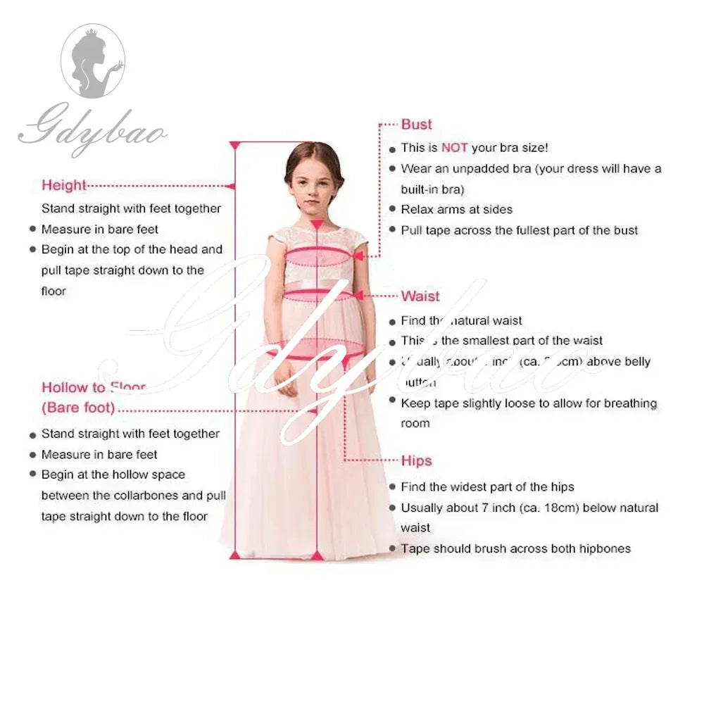 Beading Luxury Short Sleeve Lace Appliques A Line Formal Communion Girl Dress Bow Floor Length Princess Flower Girl Gown New