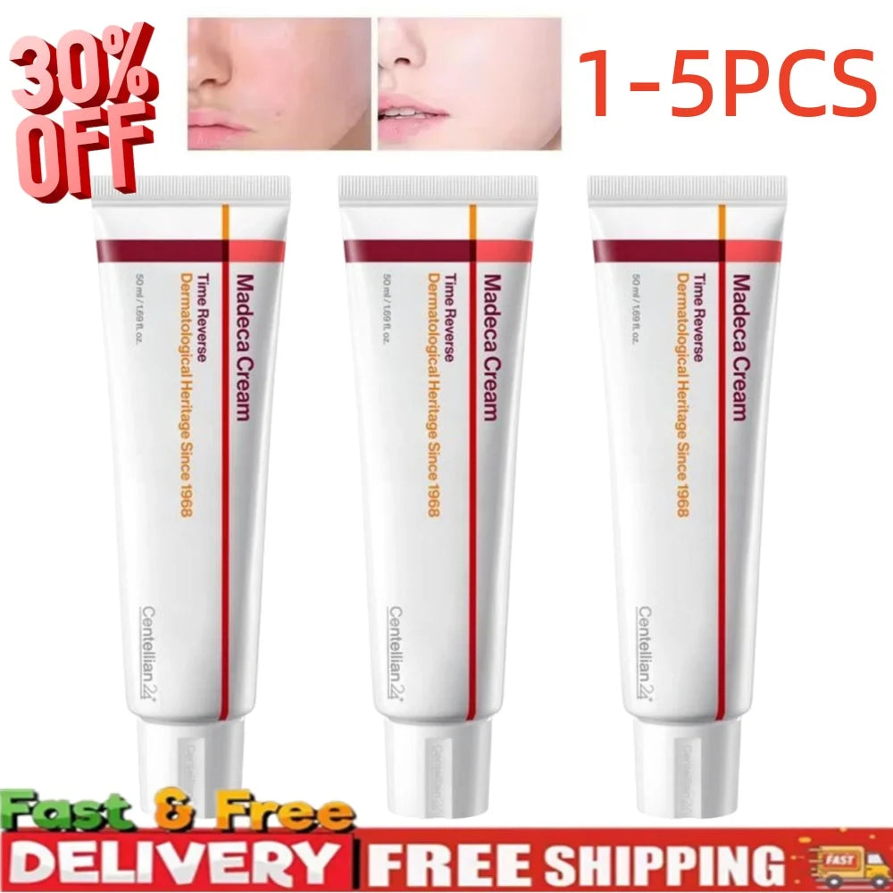 Korean Madeca Cream Collagen Time Reverse Advanced Firms Reduces Wrinkles Fast Absorbing Nourishing Hydrates Skin Care Centella
