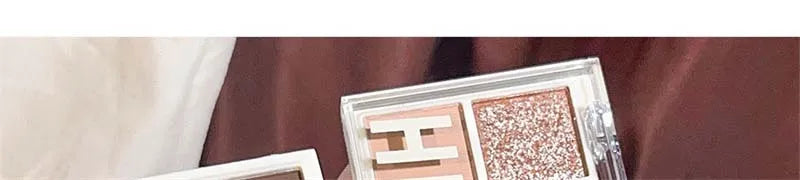 10 Colors Shimmer Matte Eyeshadow Palette Nude Glitter Shiny Pigment Eye Shadow Long Lasting Waterproof Make Up Palette Cosmetic