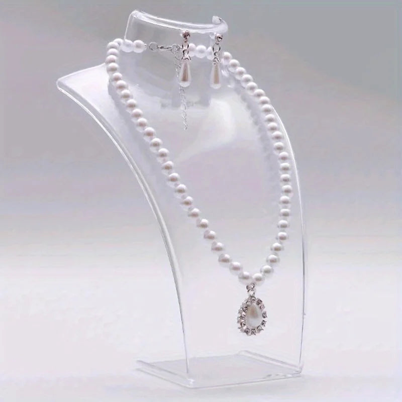 Jewelry Display Stand – Necklace & Earring Storage Rack