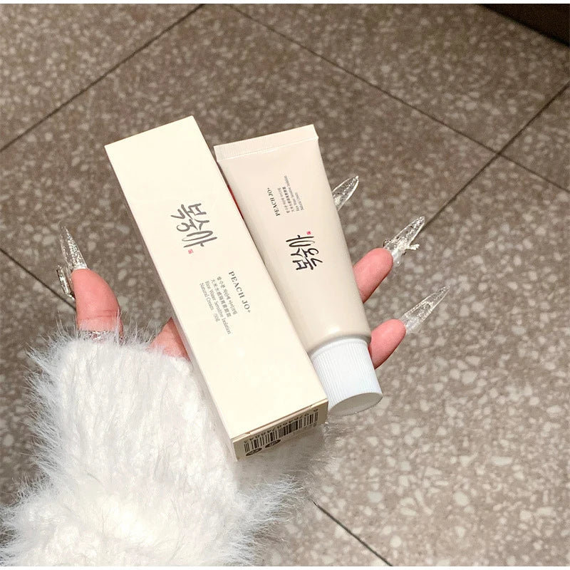 Korean Rice Essence Sunscreen Lotion - Moisturizing Makeup Primer