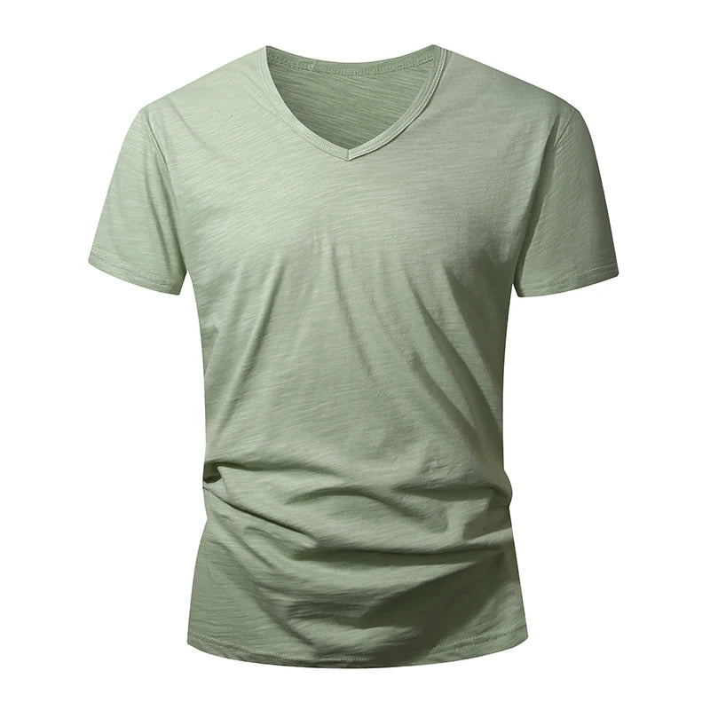 100 Percent Cotton Men T Shirt Soft High Quality Short Sleeve Tee Casual Summer Wear For Men