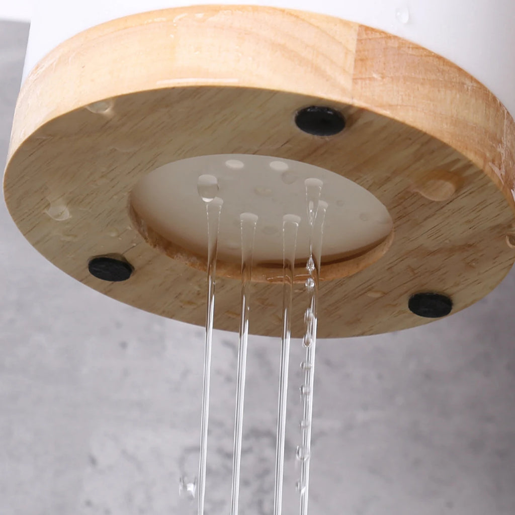 Cubo de almacenamiento de vajilla de cocina, soporte para utensilios, escurridor de cubiertos, estante de almacenamiento de palillos y cucharas de plástico, desmontable con 3 divisiones