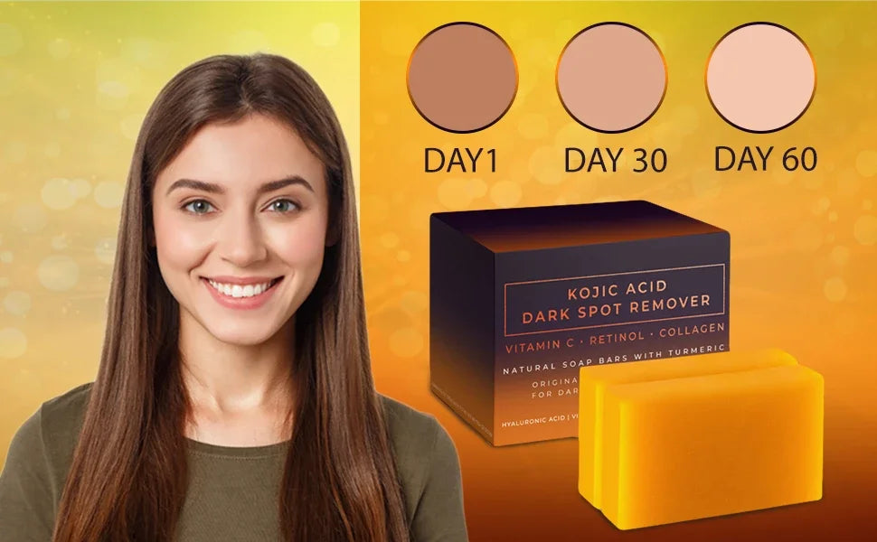DDBSHIY Kojic Acid Facial Soap - Dark Spot Remover & Cleansing