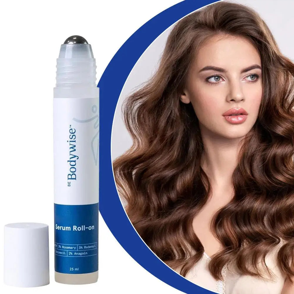 Bodywise Roll-on Ball Rosemary Hair Care Essence efreshing Anti-Frizz Hair Serum lasting Oil Control Strengthening Hair Care