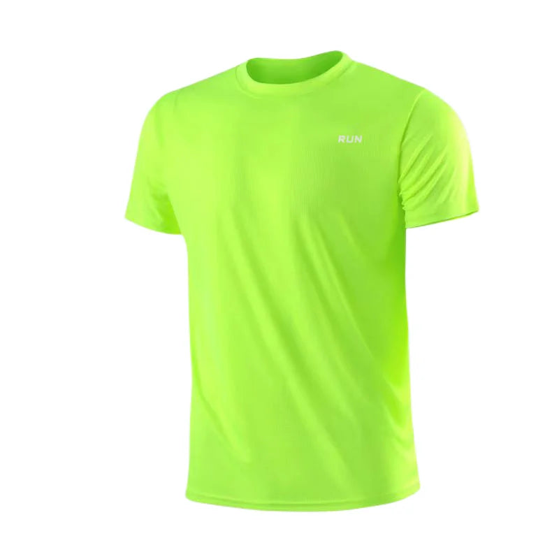 Gendaway Men's Quick-Dry Short Sleeve Running T-Shirt - Lightweight