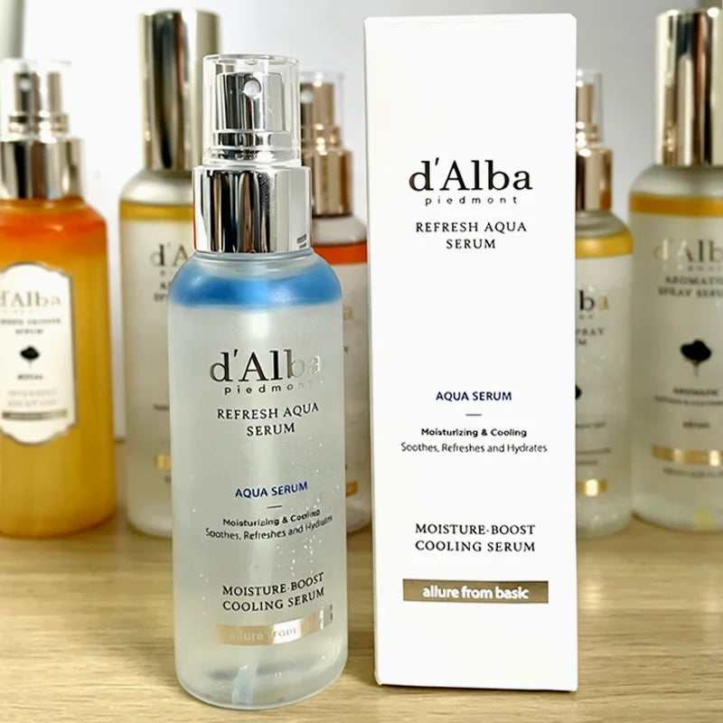 Fashion D‘alba White Truffle Essence Spray Hydrates Moisturizes Relieves Dryness Soothes and Sensitivity Firms Brighten Skincare