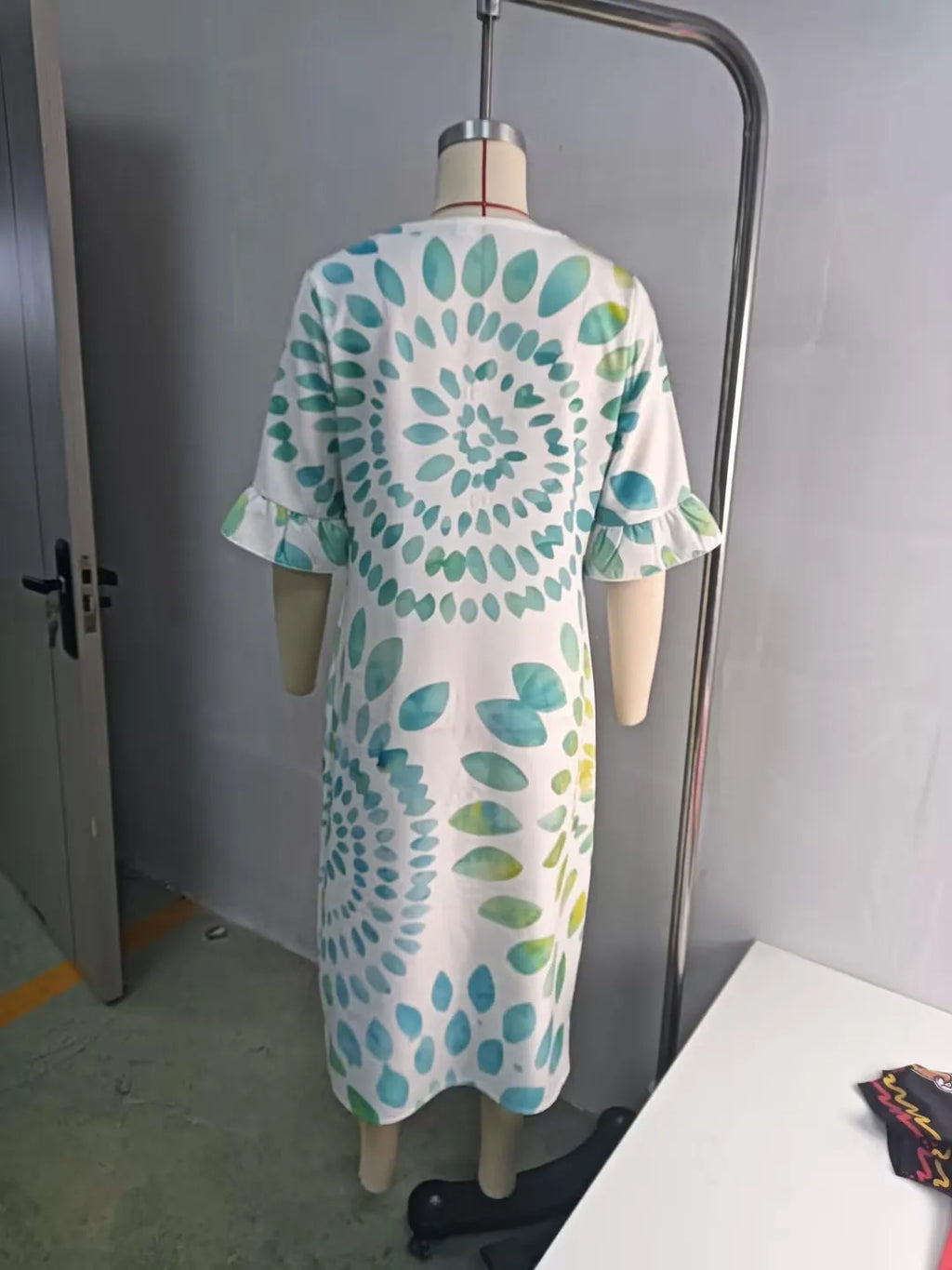 2026 New Summer Autumn Women's Solid Color Print Casual Comfortable Dress Soft Breathable Daily Wear Loose Fit Flowy Dresses for