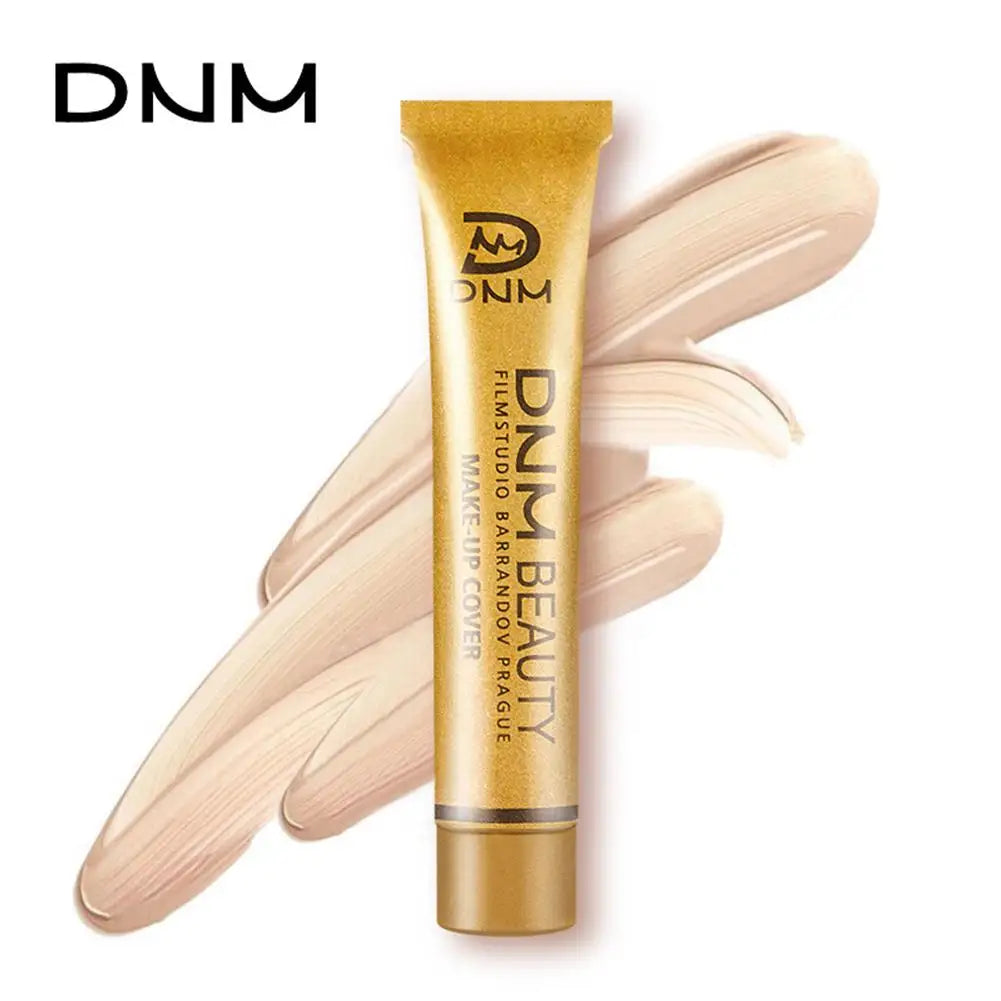 30g Small Gold Tube Concealer Liquid Foundation Makeup Waterproof Lasting Cover Acne Mark Scar Tattoo Super Coverage Concealer