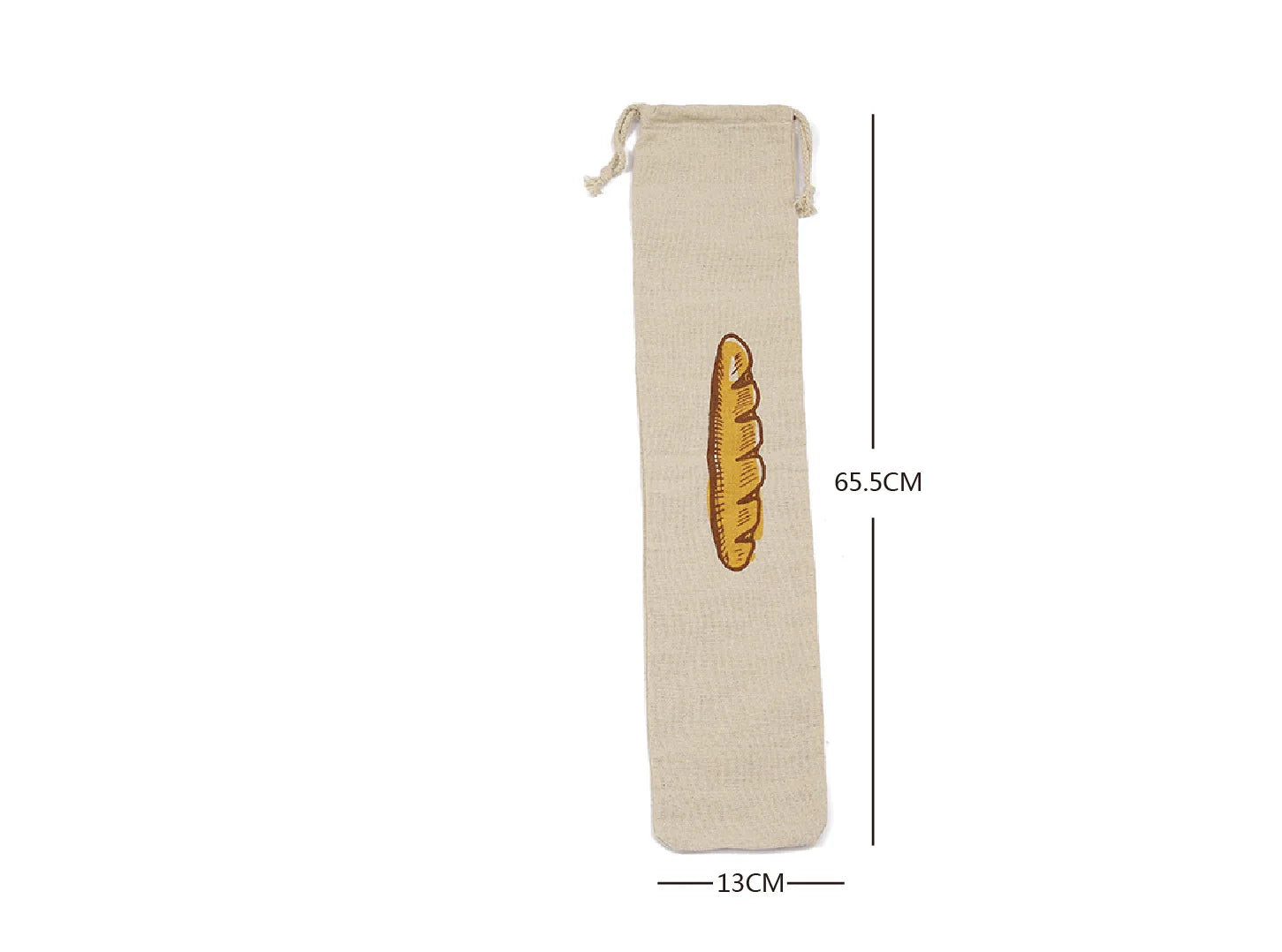 Bolsas de lino de algodón para pan, bolsas reutilizables con cordón para pan de molde, bolsas de lino para almacenar pan artesanal, bolsas de lino para baguette, se puede imprimir el logotipo