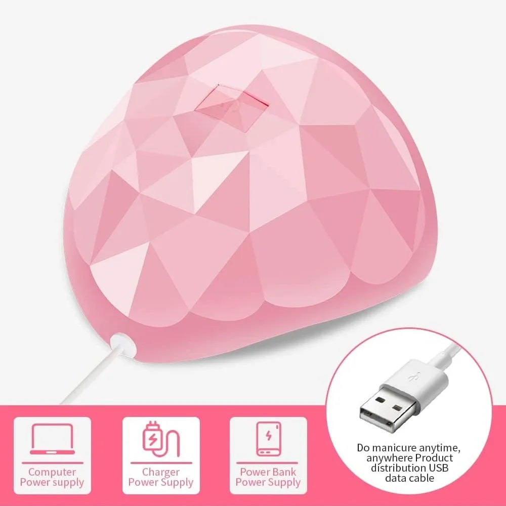 LINMANDA Nail Lamp 88W 18LED Uv Light for Nails Curing Lamp 3 Timer Setting Nail Dryer Gel Polish Light With Automatic Sensor
