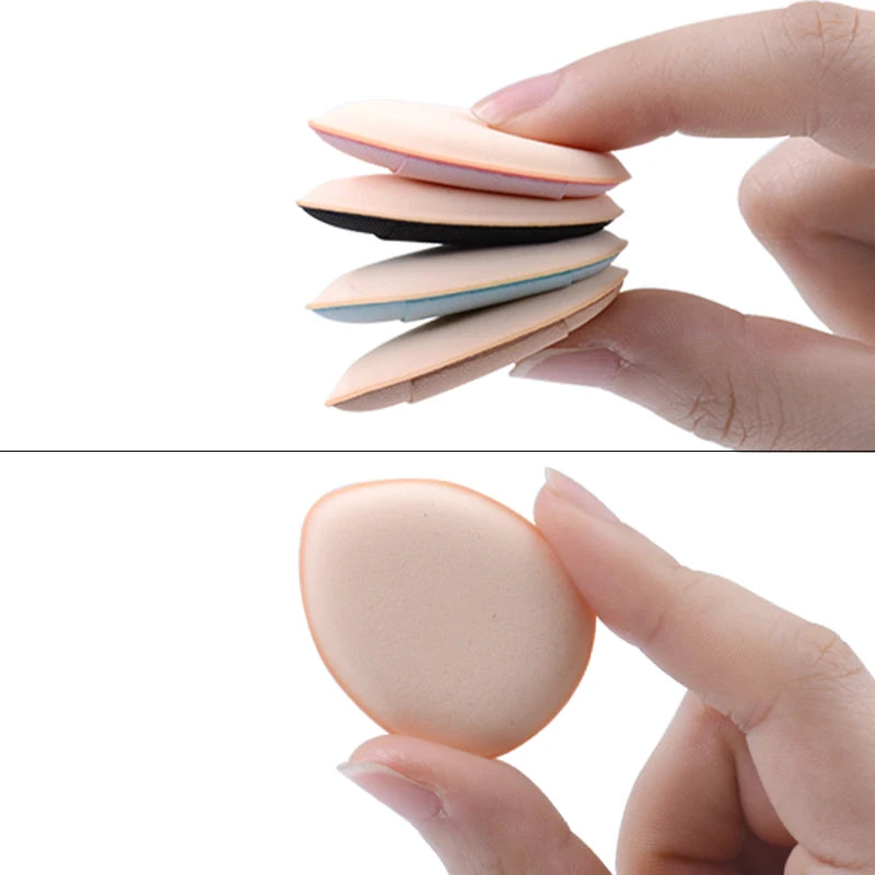 5/10Pcs Mini Finger Puff Foundation Small Air Cushion Powder Sponge Face Concealer Bb Cream Cosmetic Applicator Makeup Tools