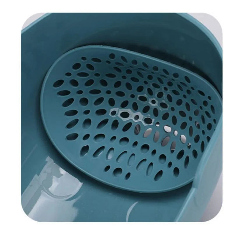 Filtro de canasta para desagüe de fregadero de cocina, filtro de residuos en forma de elefante, cestas colgantes para verduras, escurridor de lavado, estante de almacenamiento