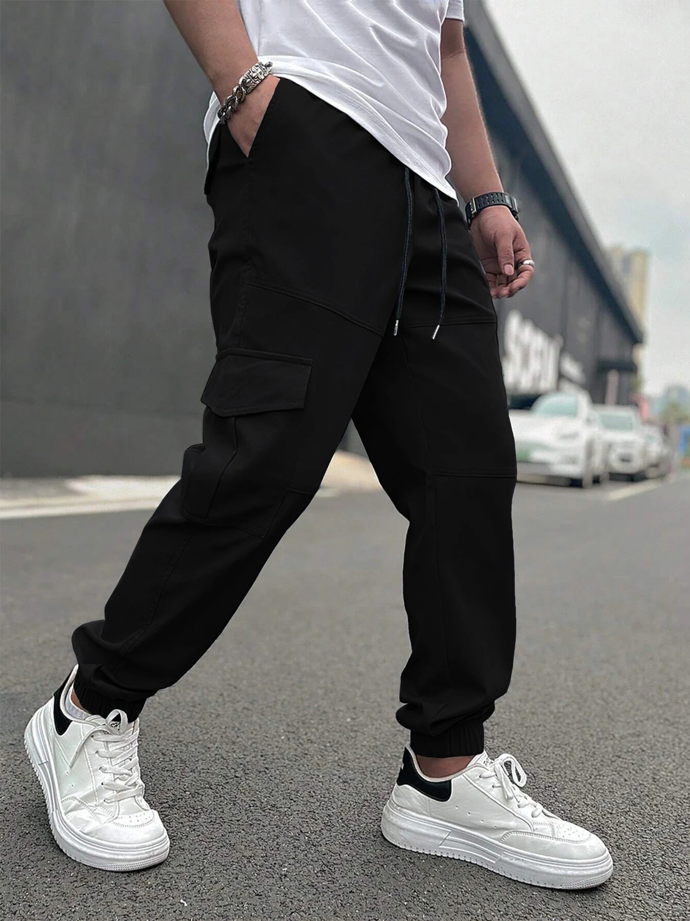 American Trendy Workwear Pants Casual Multi-Pocket Men's Harlan Loose Casual Trousers Comfortable Street Style Cargo Trousers