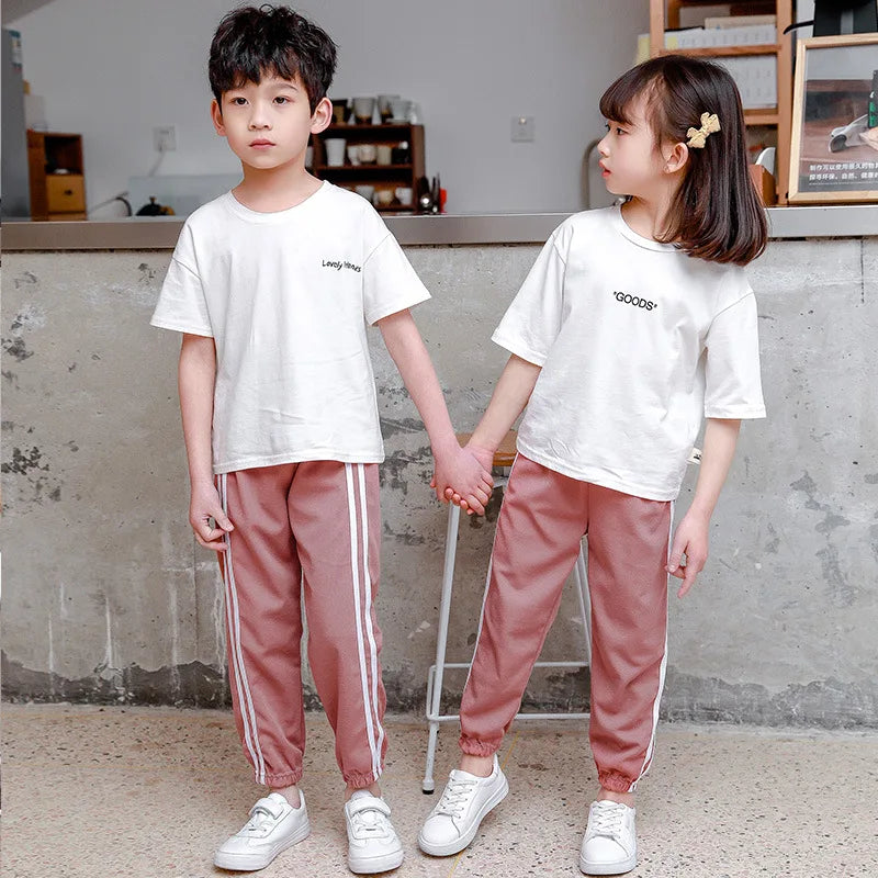 Tinoluling Kids Sport Trousers - Unisex Summer Athletic Pants