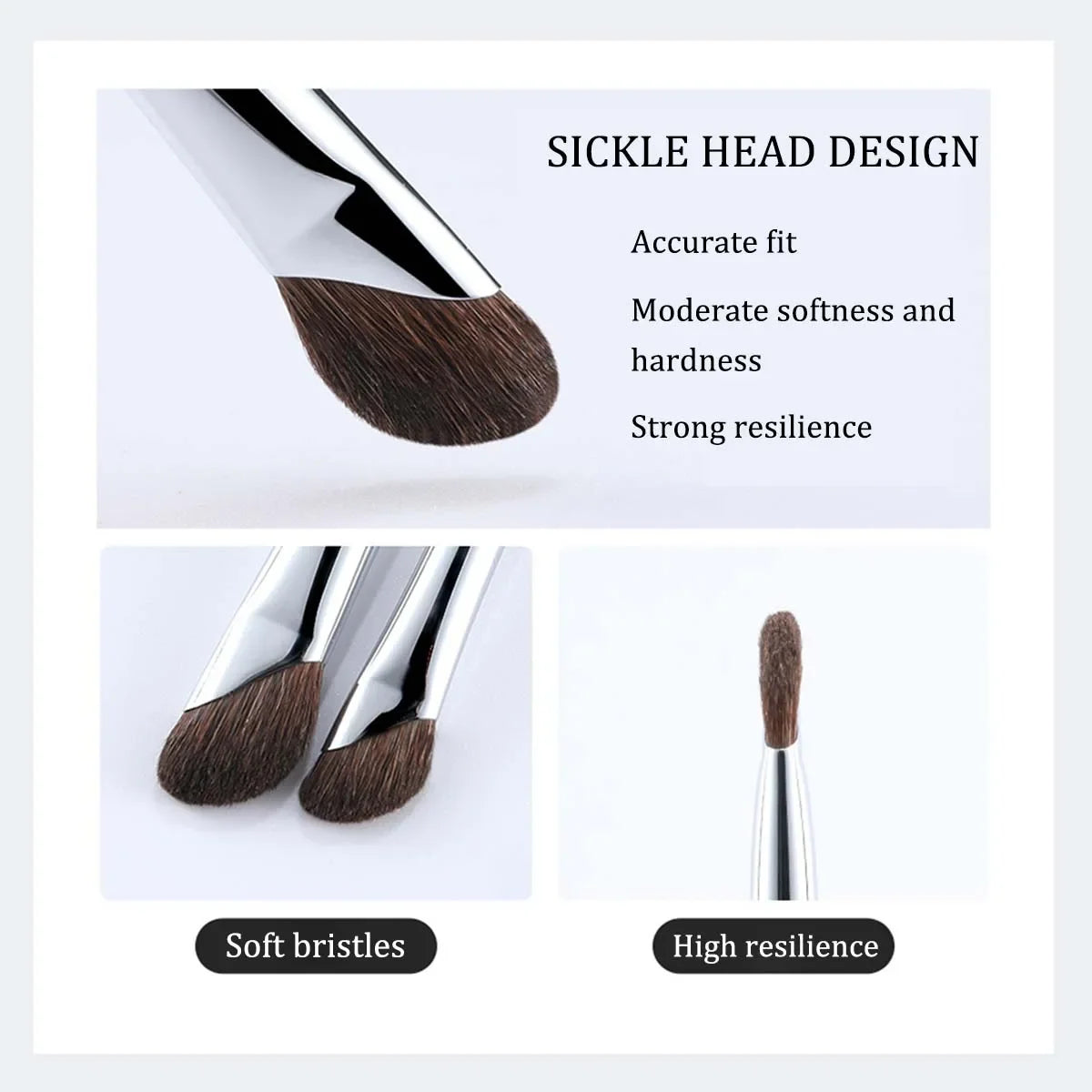 3D Nose Shadow Brush Facial Contour Makeup Brush Soft Head Blush Highlight Korean Cosmetics Female Facial Beauty Tools